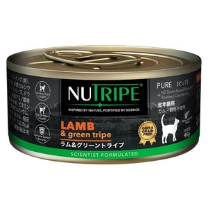 ニュートライプ　CAT　PURE　ラム＆グリーントライプ 95g NUT3722 【猫用フード 全年齢用】