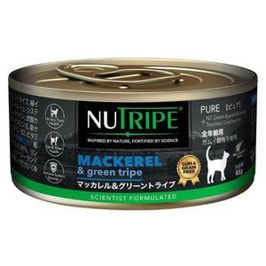 ニュートライプ　CAT　PURE　マッカレル＆グリーントライプ 95g NUT3726 【猫用フード 全年齢用】