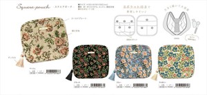 【予約品】フロルシック スクエアポーチ《 7/30(水) 予約〆切り》