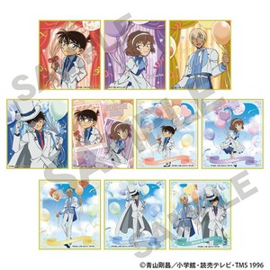 ■2025AW　先行予約■　名探偵コナン　トレーディングミニ色紙 BOX（10枚入り）　バルーン