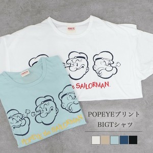 POPEYEプリントBIGTシャツ