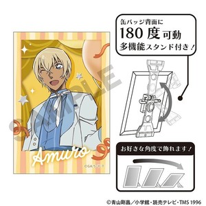 ■2025AW　先行予約■　名探偵コナン　アート缶バッジ　安室 透/バルーン