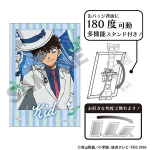 ■2025AW　先行予約■　名探偵コナン　アート缶バッジ　怪盗キッド/バルーン