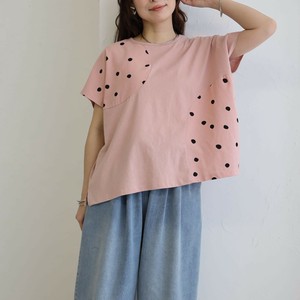 T-shirt Dolman Sleeve Polka Dot [2025 NEW] S/S