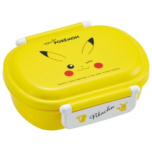 【公式】 食洗機対応 ふわっとフタタイトランチボックス小判 【ピカチュウフェイス 25】 スケーター