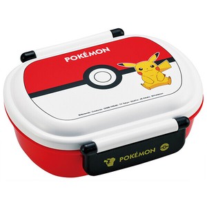 食洗機対応 ふわっとフタタイトランチボックス小判 【モンスターボール 25】 スケーター