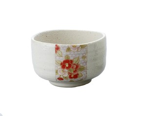 椿　抹茶碗