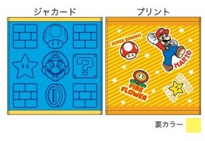 任天堂 マリオ ステッカーアイコン ハンドタオル2P　10個入り 4992272767049