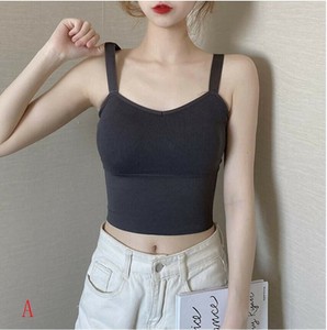 ベスト    無地   胸当て付き  美背   快適 レディースファッション  LX2520