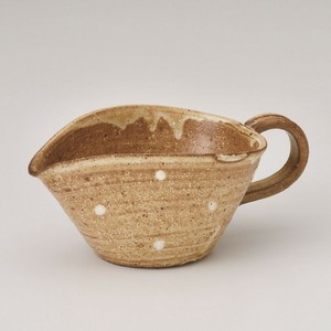 山田 茶釉ドット 湯ざまし Y3057