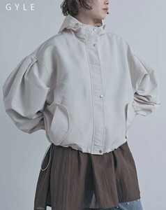 【全5色】ロングシーズン活躍する、万能な1枚◎ボリューム袖マウンテンパーカー