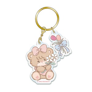 【funbox】アクリルキーホルダー MIKKO  ラテ   /  mikko illustrations