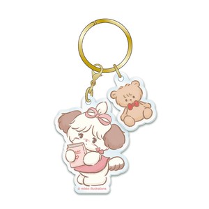 【funbox】アクリルキーホルダー MIKKO  スフレ   /  mikko illustrations