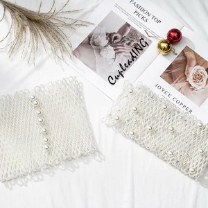 ＜SALE＞激安セール パールストレッチ腰封 手作り装飾ウエストベルト 幅広デザイン