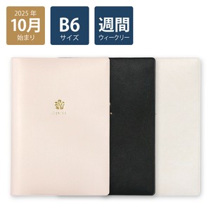 【2026　10月始まり　B6ウィークリー】B6B／カメリア
