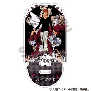 ■2025SS　新作■　DEATH NOTE　ジオラマアクリルスタンド　夜神 月＆リューク＆レム