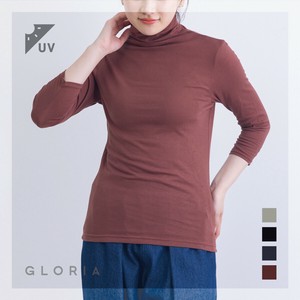 【新色！】【お得なまとめ買い価格あり！】UVボトルネック7分袖Tシャツ（M~LLサイズ）
