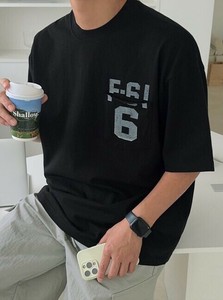 【2025春夏新作】ポケットロゴプリントTシャツ＜ユニセックス＞