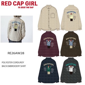 衬衫 刺绣 RED CAP GIRL