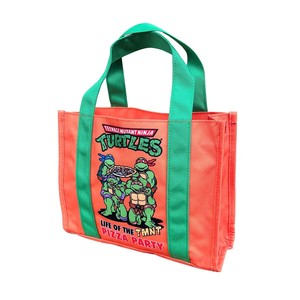 ■2025SS　新作■　Teenage Mutant Ninja Turtles　スクエアミニトートバッグ　TMNT-00039