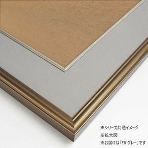 色紙額 5728 アルミ製 F6 グレー 32K580D05P5