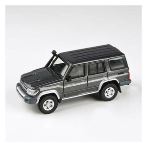 JADI トヨタ ランドクルーザー LC76 14 Graphite グレー LHD 1/64スケール PA55315