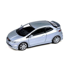 JADI ホンダ シビック FN2 タイプR アラバスターシルバーメタリック LHD 1/64スケール PA55394