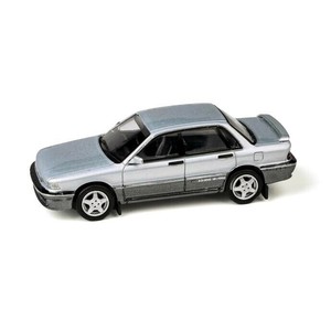 JADI 三菱 ギャラン VR-4 1988 グレースシルバー/シャトーシルバー RHD 1/64スケール PA65110
