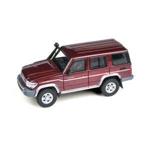 JADI トヨタ ランドクルーザー 76 メルローレッド RHD 1/64スケール PA65313
