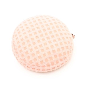センバドー ボアチェックラウンドクッション PK 493-1222