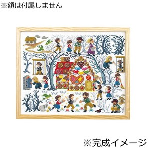 クロス・ステッチキット Nostalgic Story ヘンゼルとグレーテル 7580