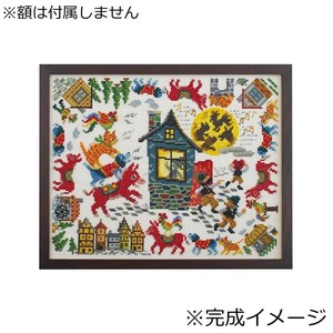 クロス・ステッチキット Nostalgic Story ブレーメンの音楽隊 7582