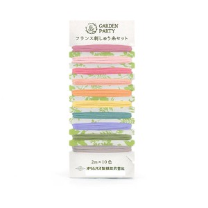 GARDEN PARTY フランス刺しゅう糸セット ロマンティック GP-C16