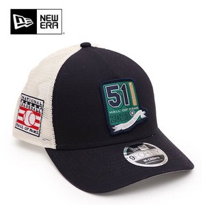 ニューエラ【NEW ERA】9FORTY M-CROWN イチロー キャップ ストレッチフィット 帽子 メッシュ Hall of Fame
