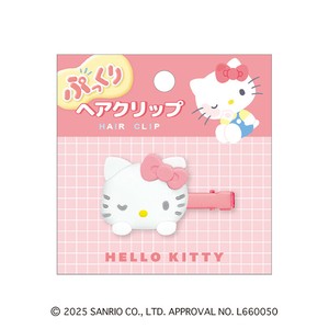 【先行受注】ぷっくりヘアクリップ サンリオキャラクターズ 予約〆7/31
