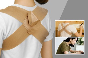 【2025年8月上旬入荷予定】猫背サポーターM　HAC5042