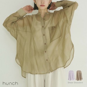 Button Shirt/Blouse Spring/Summer Overshirt