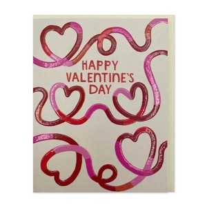 【特価品】ラズベリーブロッサム ミニグリーティングカード Happy Valentine's Day【イギリス製】