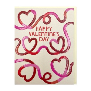 【特価品】ラズベリーブロッサム ミニグリーティングカード Happy Valentine's Day【イギリス製】