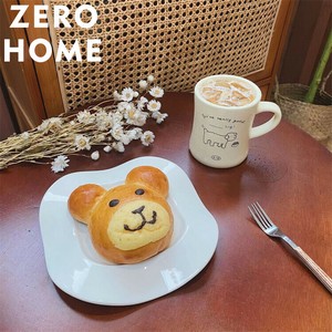 食器 デザート盤 シンプル 波点波盤 朝食盤 ドット ボーダー 縞波盤 個性 ステーキ盤 パン盤