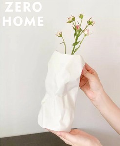 フラワーアレンジメント イレギュラーしわ セラミック花瓶 家庭用振り子 装飾用振り子 ピース 宴会場