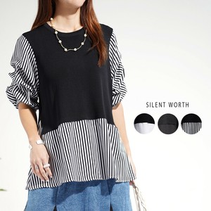 Button Shirt/Blouse Switched Pullover [2025 NEW]