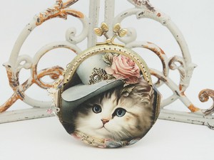 化妆包 口金包 猫儿历险记