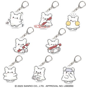 ■2025SS　先行予約■　サンリオキャラクターズ　トレーディングアクリルキーホルダー BOX　はなまるおばけ
