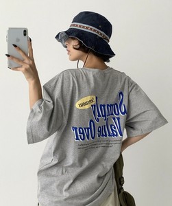 【2025春夏新作】バックロゴプリントボックスTシャツ