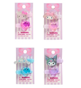 「サンリオ」ミニヘアクリップ2個セット