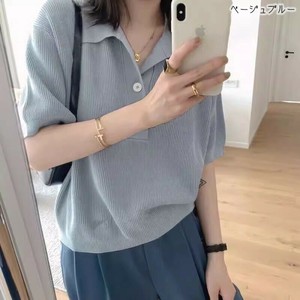 ※キズあり【OUTLET80%OFF】ONA2026o-bb-2XL サマーニットポロシャツ きれいめ カジュアル 半袖 夏