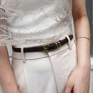Belt Faux Leather Waist Mark Summer Spring