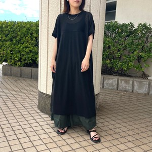 2025年新商品 洋装/连衣裙 半透明 短袖 立即发货