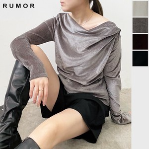 2025年新商品 T 恤/上衣 丝绒